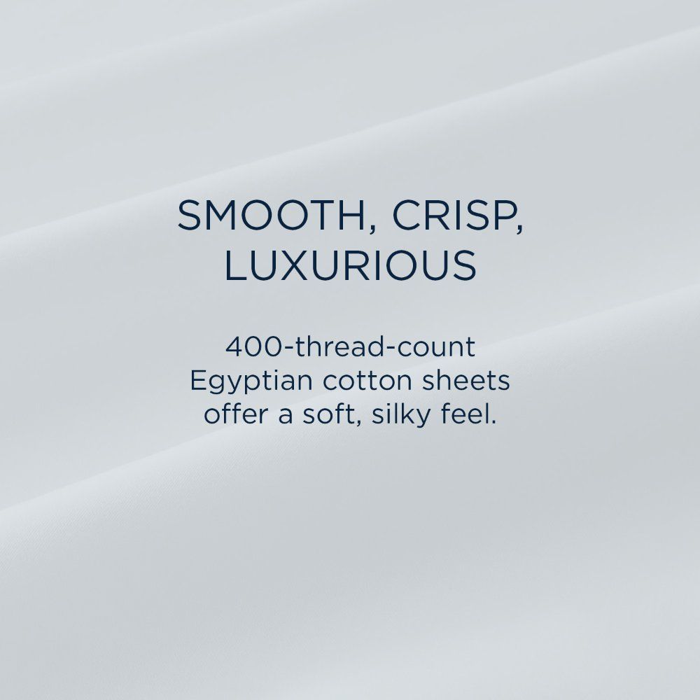 Linens - Tempur Luxe Egyptian Cotton Sheet Set - Sleepy Blue