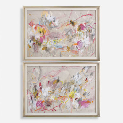 Metropolitan Rush - Abstract Prints (Set of 2)