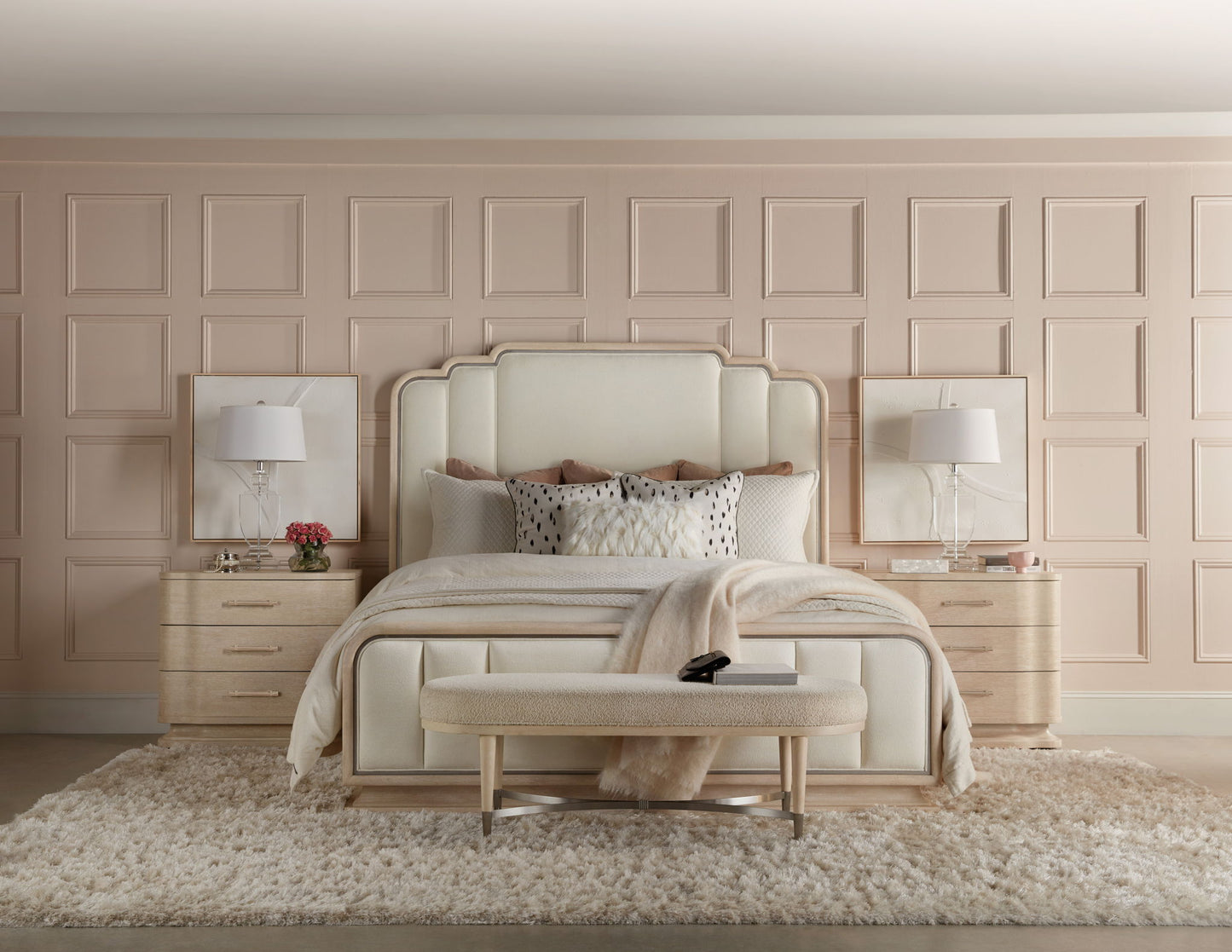 Nouveau Chic - Upholstered Bed