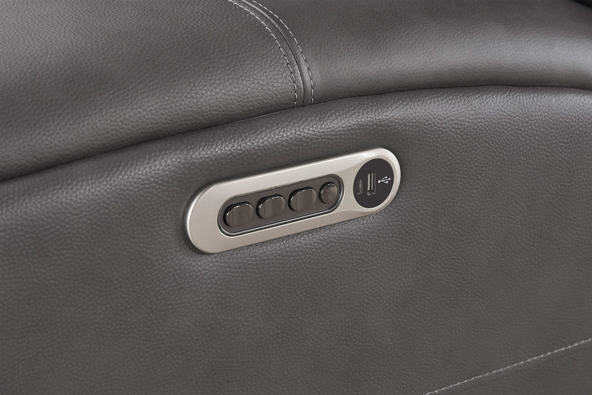 Belmont - Power Zero Gravity Tilt Console Loveseat P3