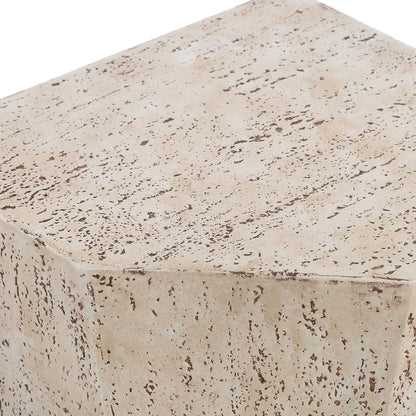 Leroy - Concrete Outdoor Drink Table - Beige