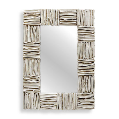 Lathey - Teak Mirror - Woodtone