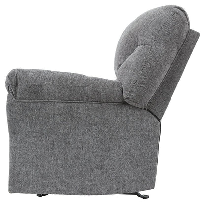 Allmaxx - Pewter - Rocker Recliner