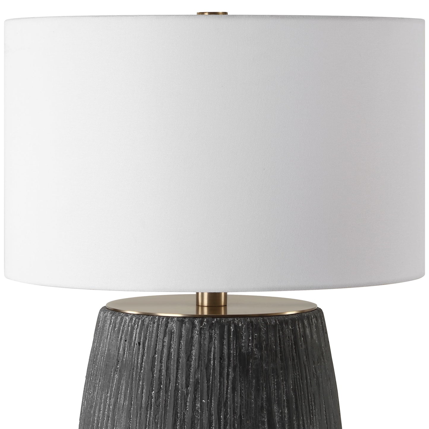 Americana - Aged Black Table Lamp