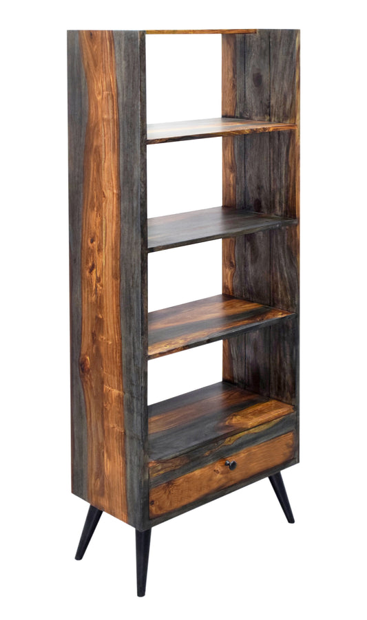 Waylen - Etagere - Sierra Brown / Black Powder Coat Finish