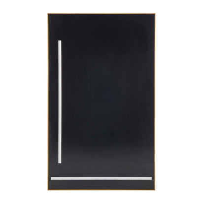 Rally - Oversized Antiqued Mirror - Brass / Gold