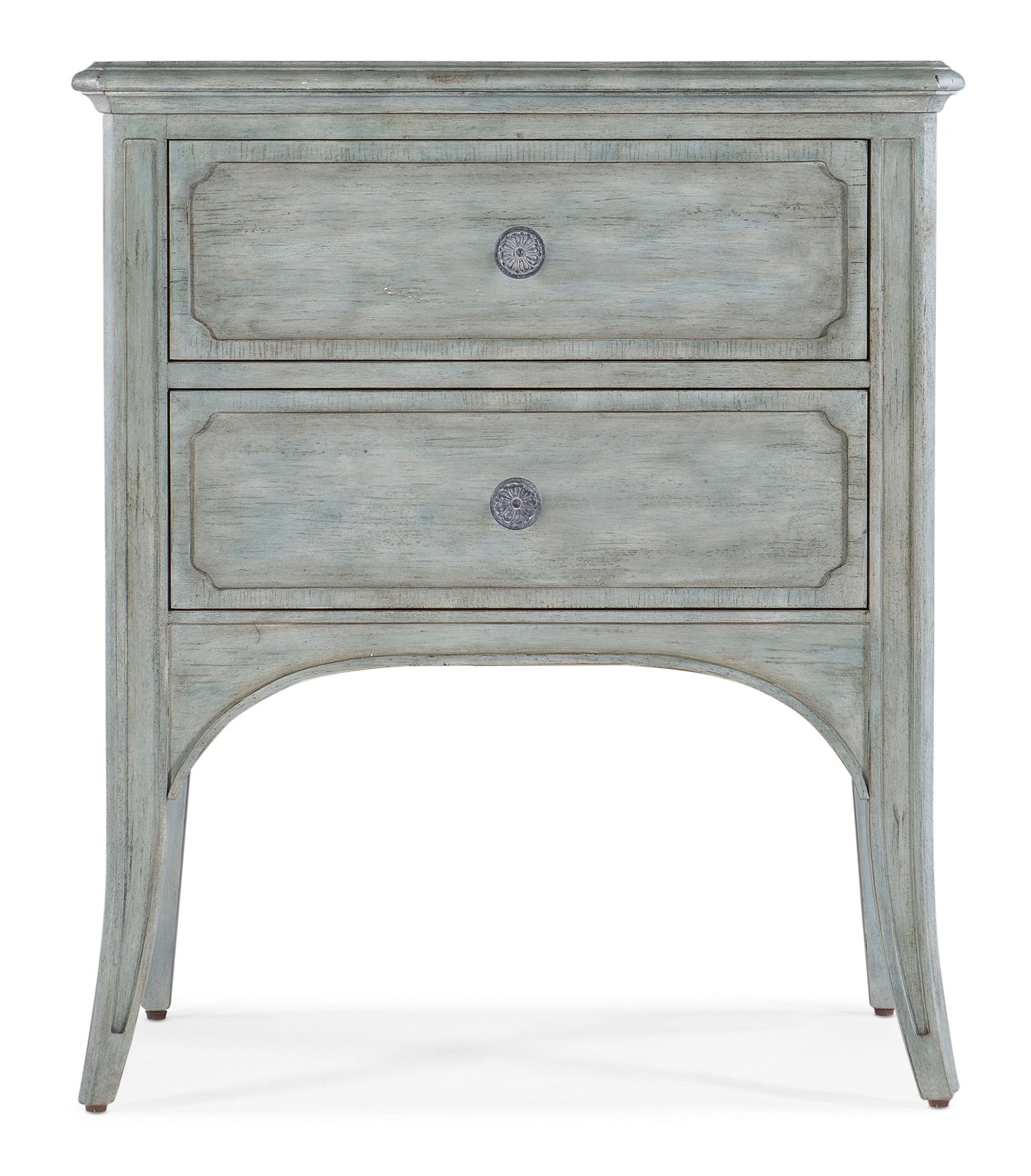 Charleston - Two-Drawer Accent Table - LIght Blue