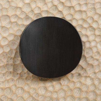 Lunar - Wooden Side Table - Black / Woodtone