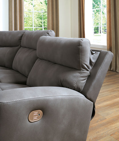 Next-Gen Durapella - 5 Piece Reclining Sectional