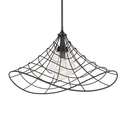 Whirlwind - 1 Light Indoor-Outdoor Pendant - Dark Bronze