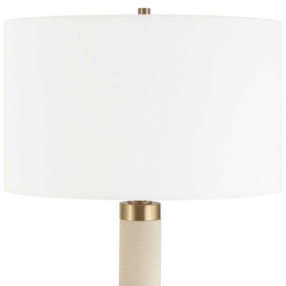 Wessex - Floor Lamp - Gold / White