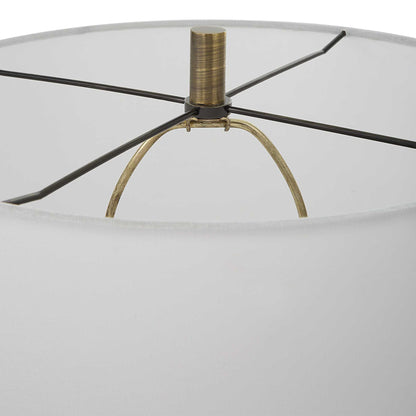Annora - Glossy Table Lamp - White