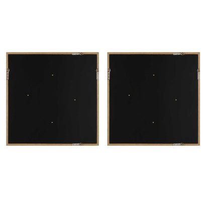 Between Lines - Abstract Painting (Set of 2) - Brown / White