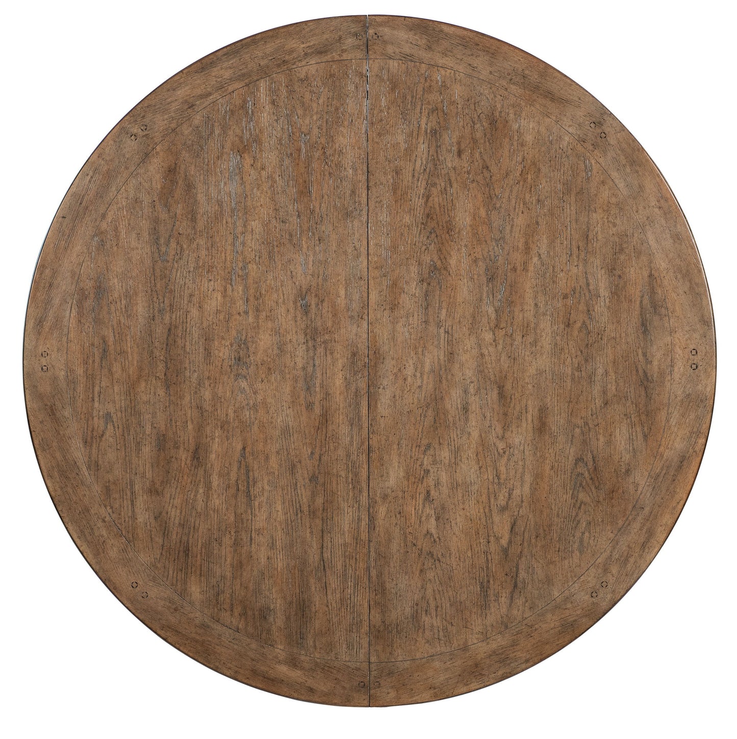 Americana - Round Pedestal Dining Table With One 22" Leaf
