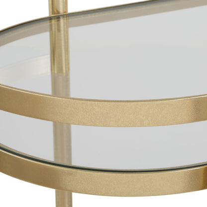 Isabelle - Gold Bar Cart