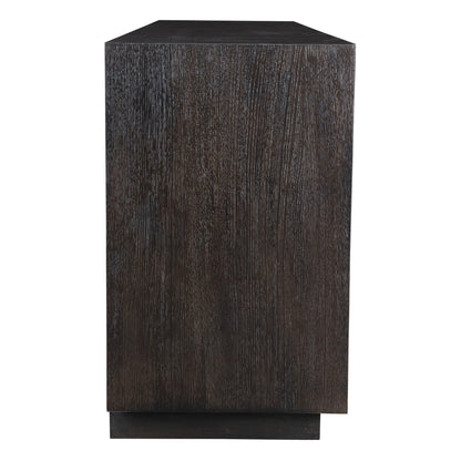 Faulkner - 4 Door Cabinet - Black