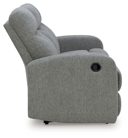 Gauntlet - 2 Pc. - Reclining Sofa And Loveseat - Sterling