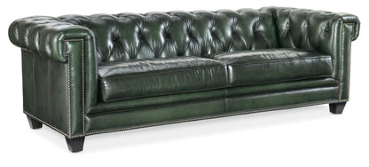 Charleston - Tufted Sofa - Dark Green