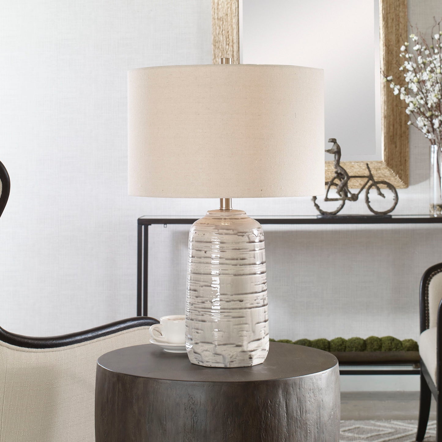 Cyclone - Table Lamp - Ivory