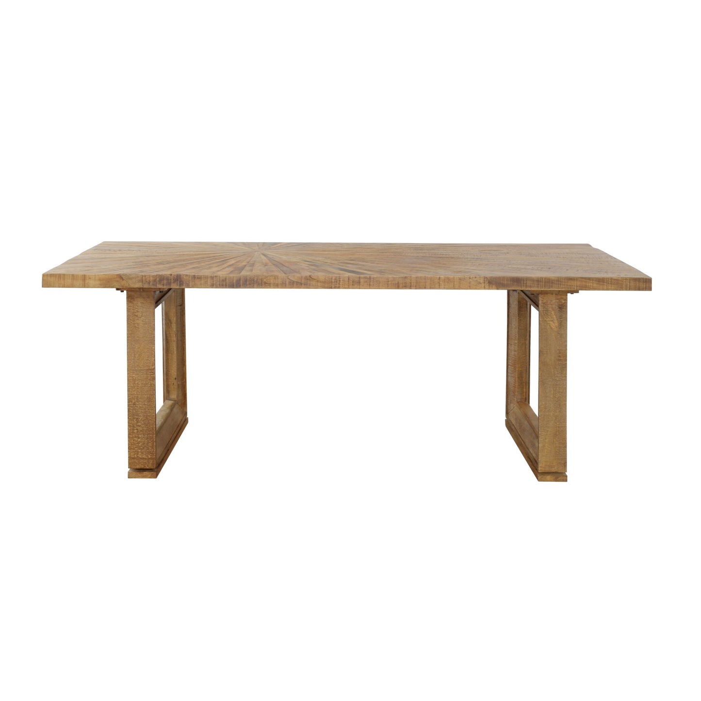 Sunburst - Dining Table - Rayz Natural Brown