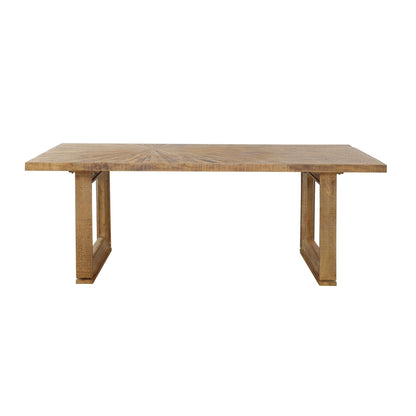 Sunburst - Dining Table - Rayz Natural Brown