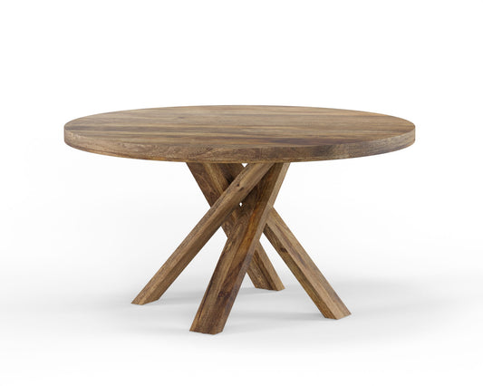 Crossings - Downtown Round Dining Table - Amber