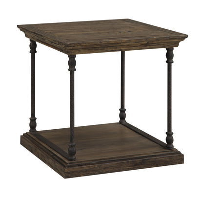 Corbin - End Table - Medium Brown