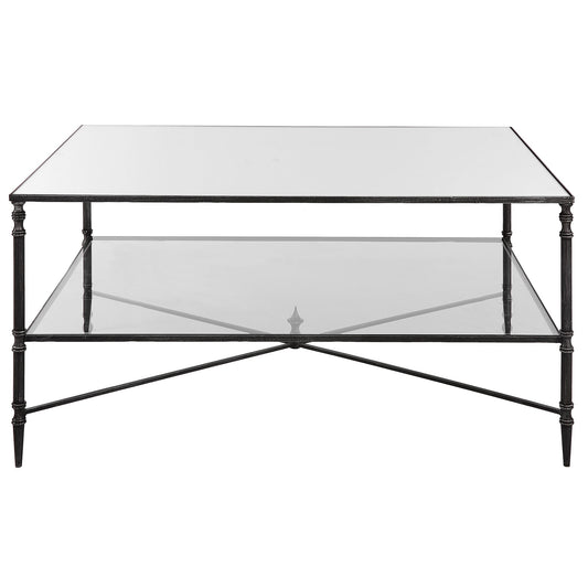 Henzler - Mirrored Steel Coffee Table