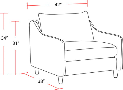 Vogue - Chair - Farlo Chalk