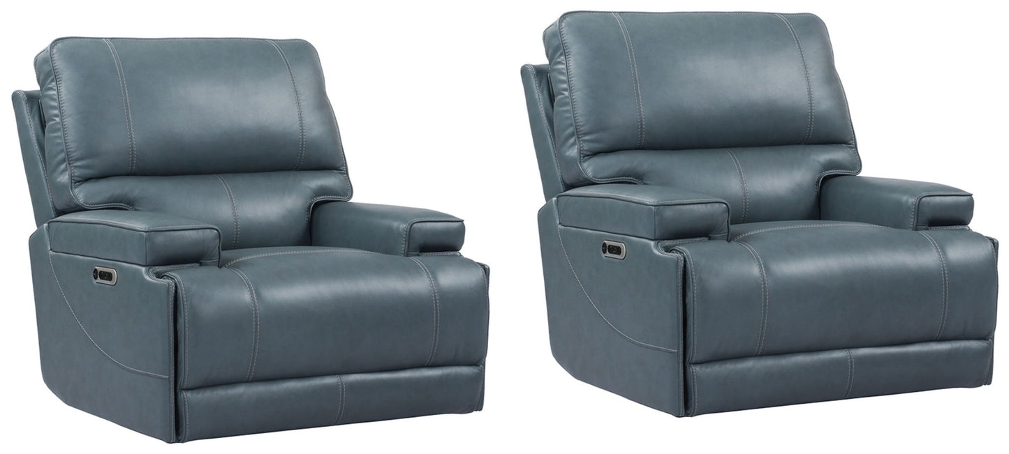 Whitman - Powered By Freemotion Cordless Power Recliner (Set of 2)