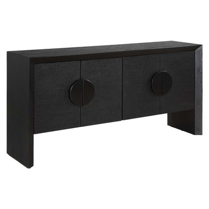Williams - 4 Door Cabinet - Black