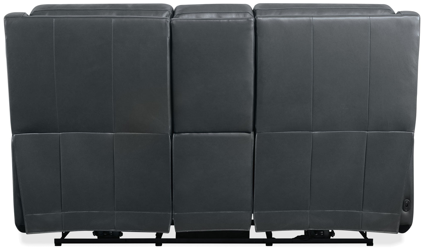MS - Nelson Zero Gravity Power Console Loveseat With Power Headrests And Lumbar - Black