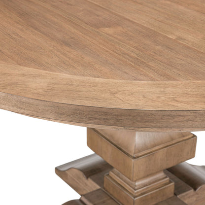 Haven Hills - Pedestal Table - Camel Beige