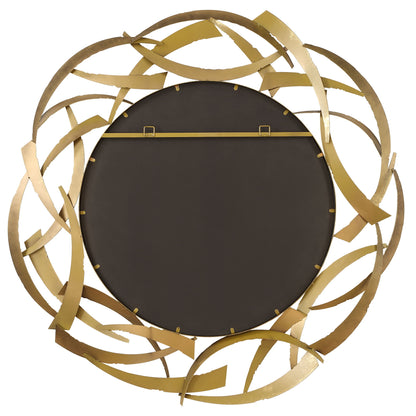 Cutting Edge - Bronze Round Mirror