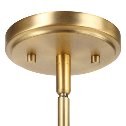 Phuvinh - 1 Light Rattan Shade Pendant - Beige