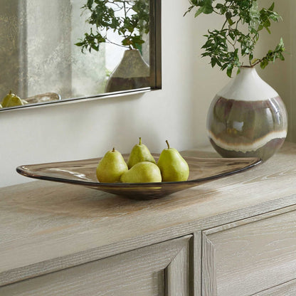 Soluna - Indoor-Outdoor Glass Bowl - Brown