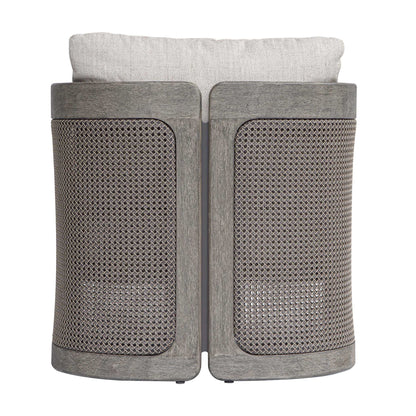Dartmoor - Outdoor Barrel Chair - Weathered Gray