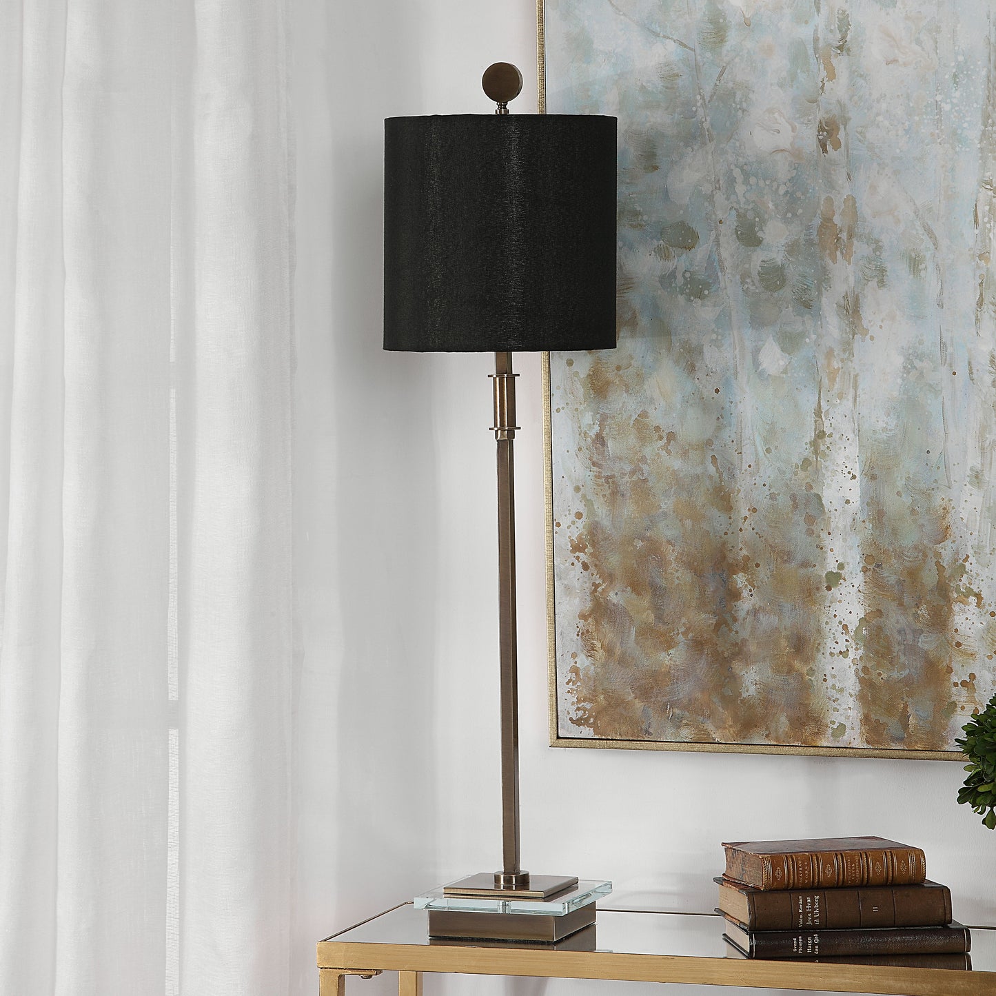 Volante - Table Lamp - Antique Brass