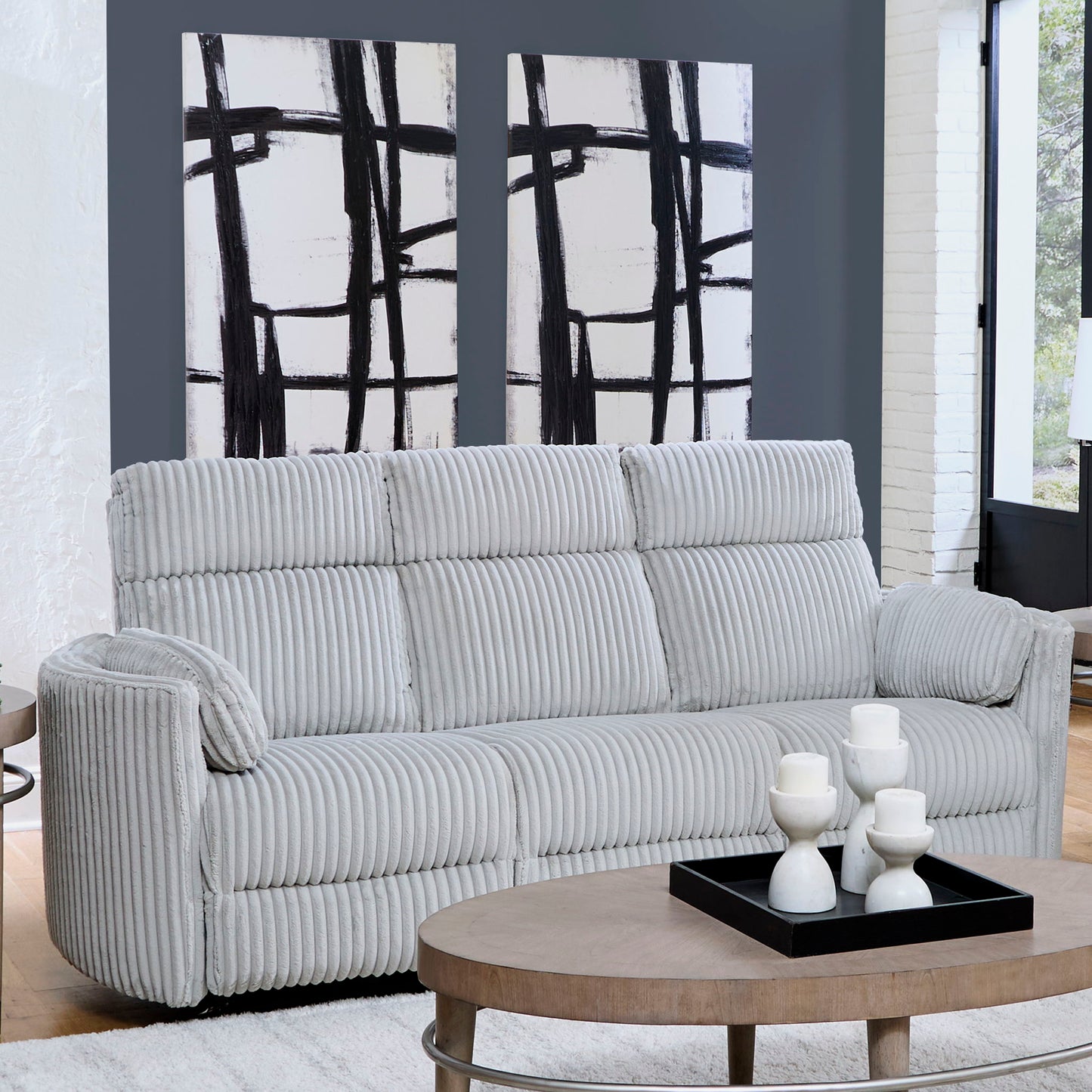Radius - Power Reclining Sofa Set