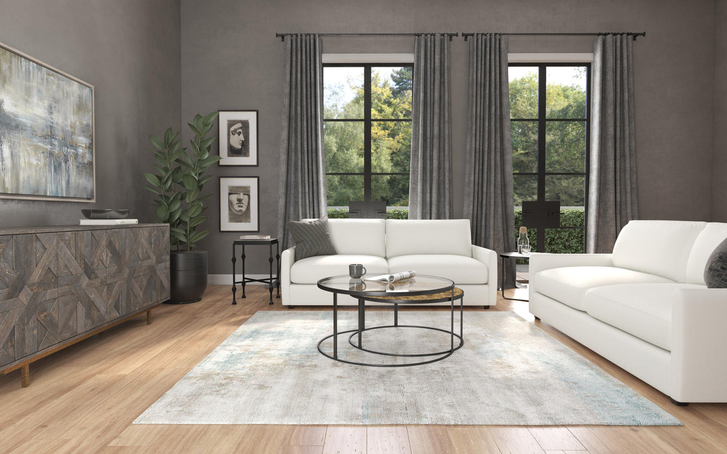 Commerce And Market - Layers Credenza