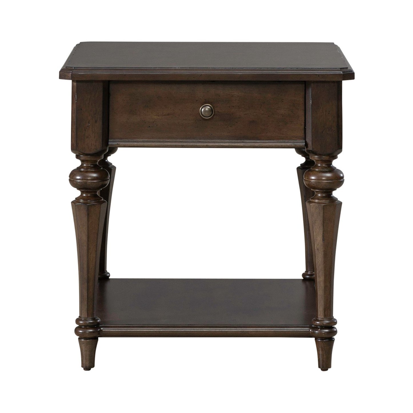 Arden Road - Drawer End Table - Satin Cherry