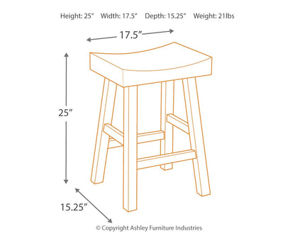 Glosco - Stool (Set of 2)