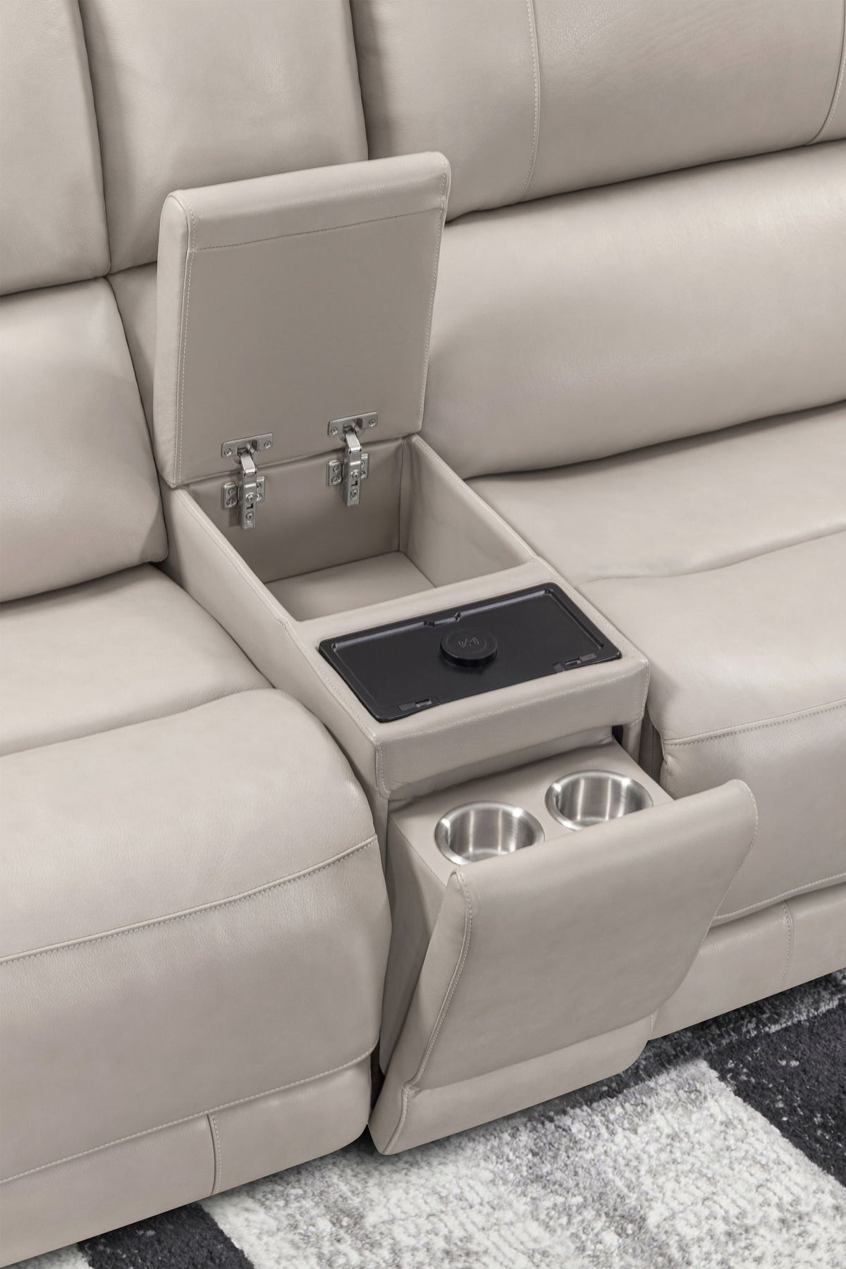 Easton - Power Reclining Sectional With Power Adjustable Headrests