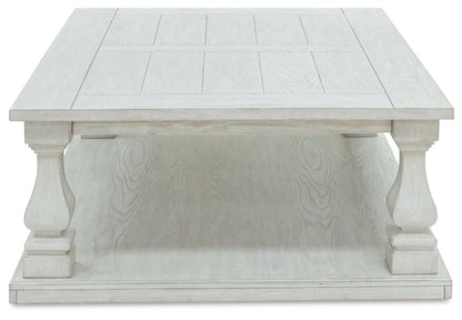 Arlendyne - Antique White - Rectangular Cocktail Table