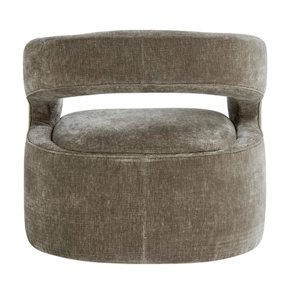 Breis - Swivel Barrel Chair - Gray