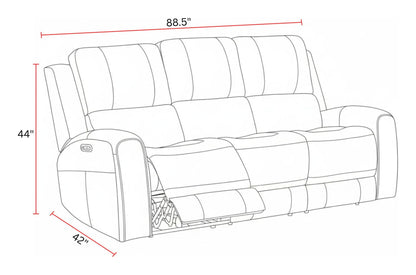 Belmont - Power Zero Gravity Sofa P3