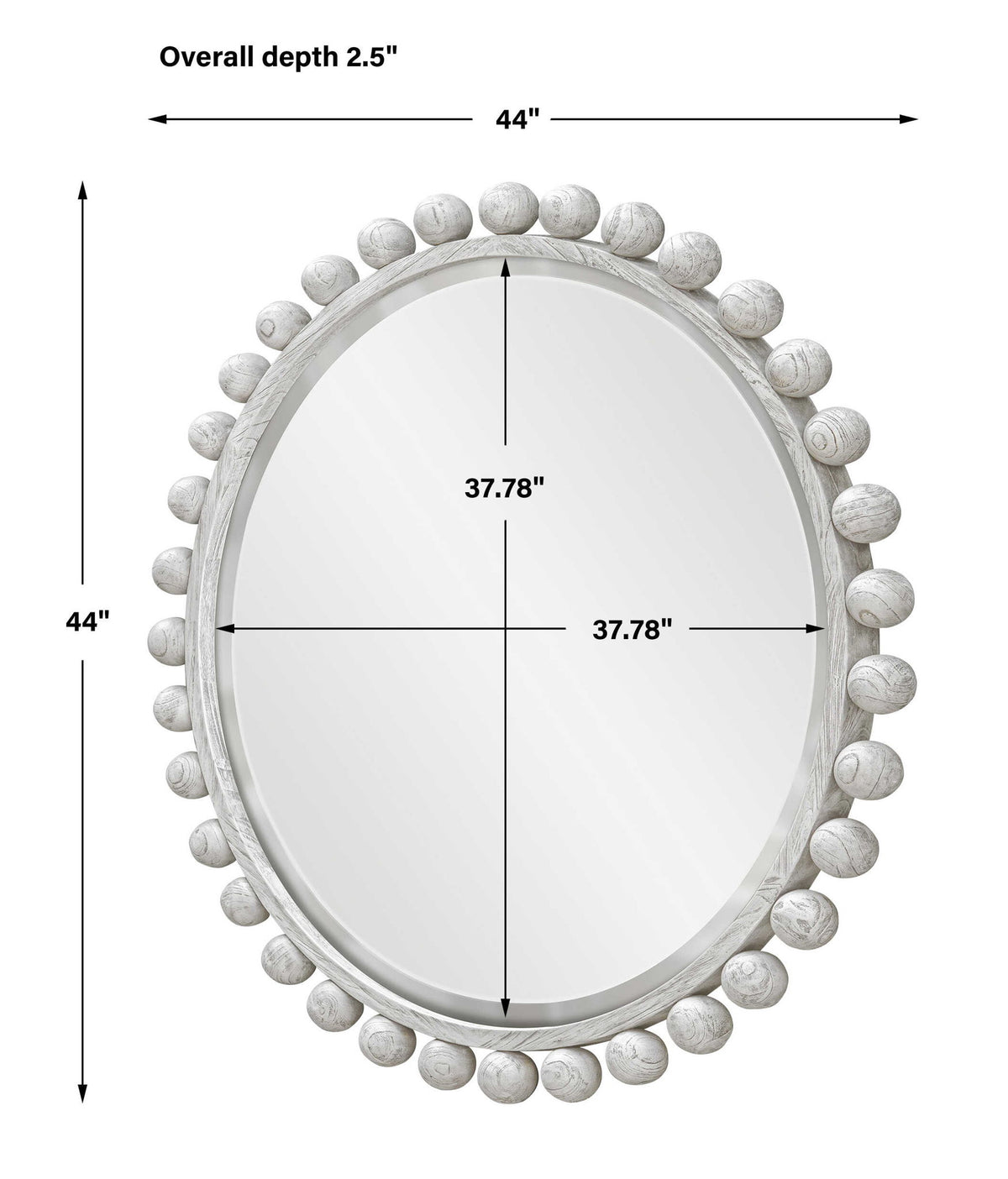 Cyra - Round Mirror
