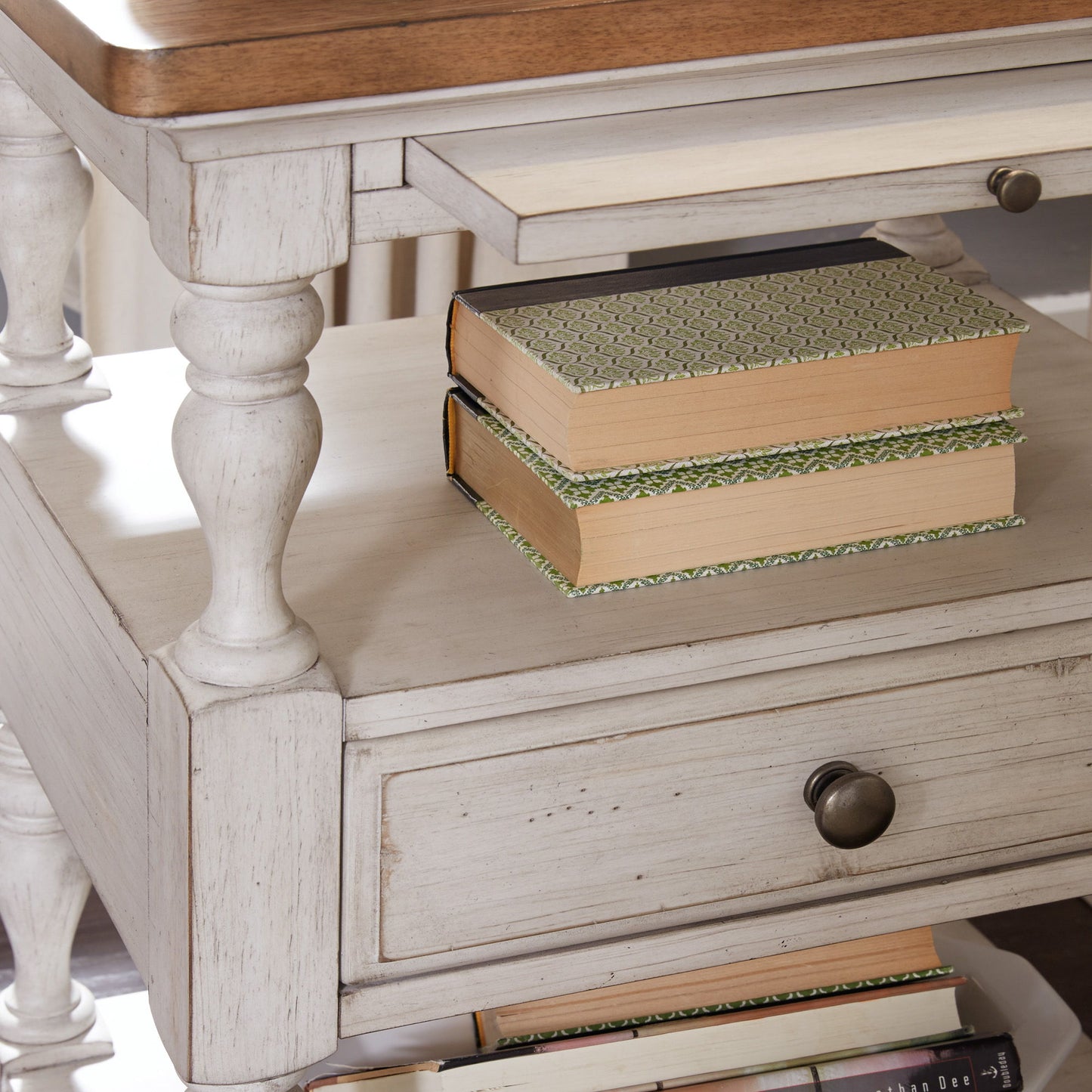 Farmhouse Reimagined - 1 Drawer Nightstand - White