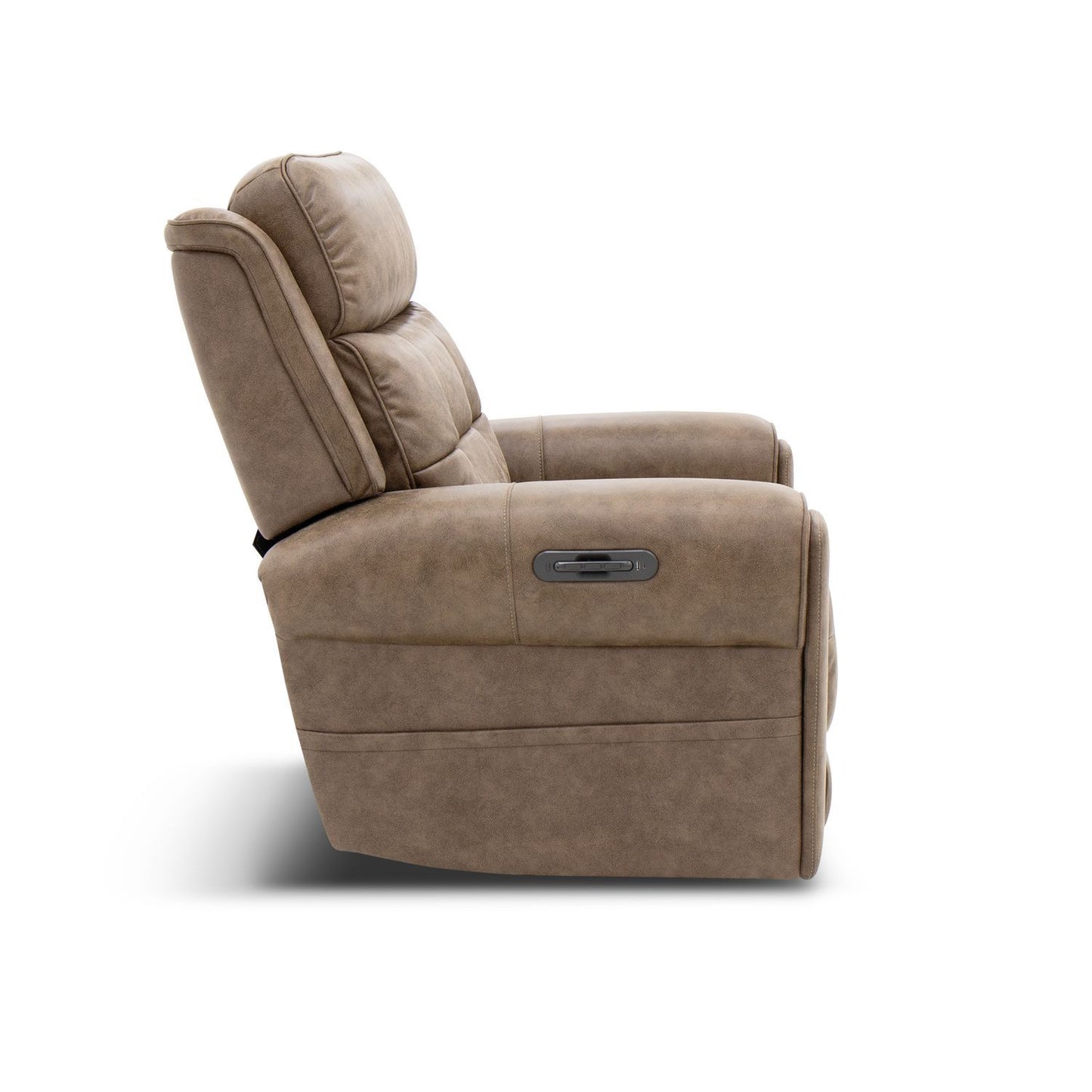 South Bend - Panel Back Side Chair (RTA) - Brown