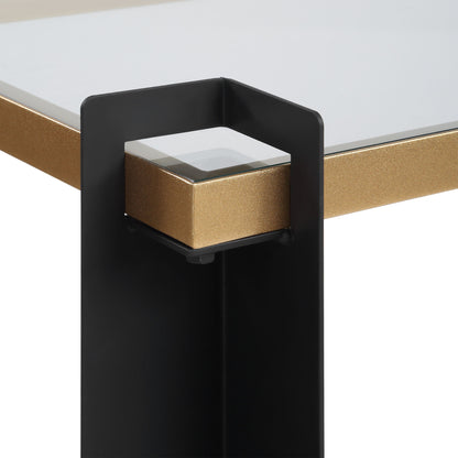 Cunene - Contemporary Console Table - Black